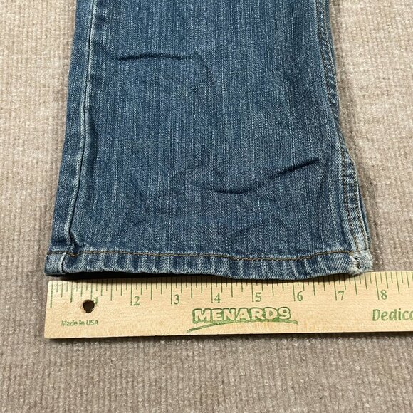 Levis 527 Boot Cut Denim Jeans Boys Size 12 Regular - Picture 15 of 16